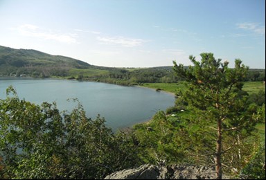Озеро Жаксы-Жангызтау